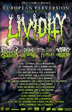 Lividity European Tour 2019